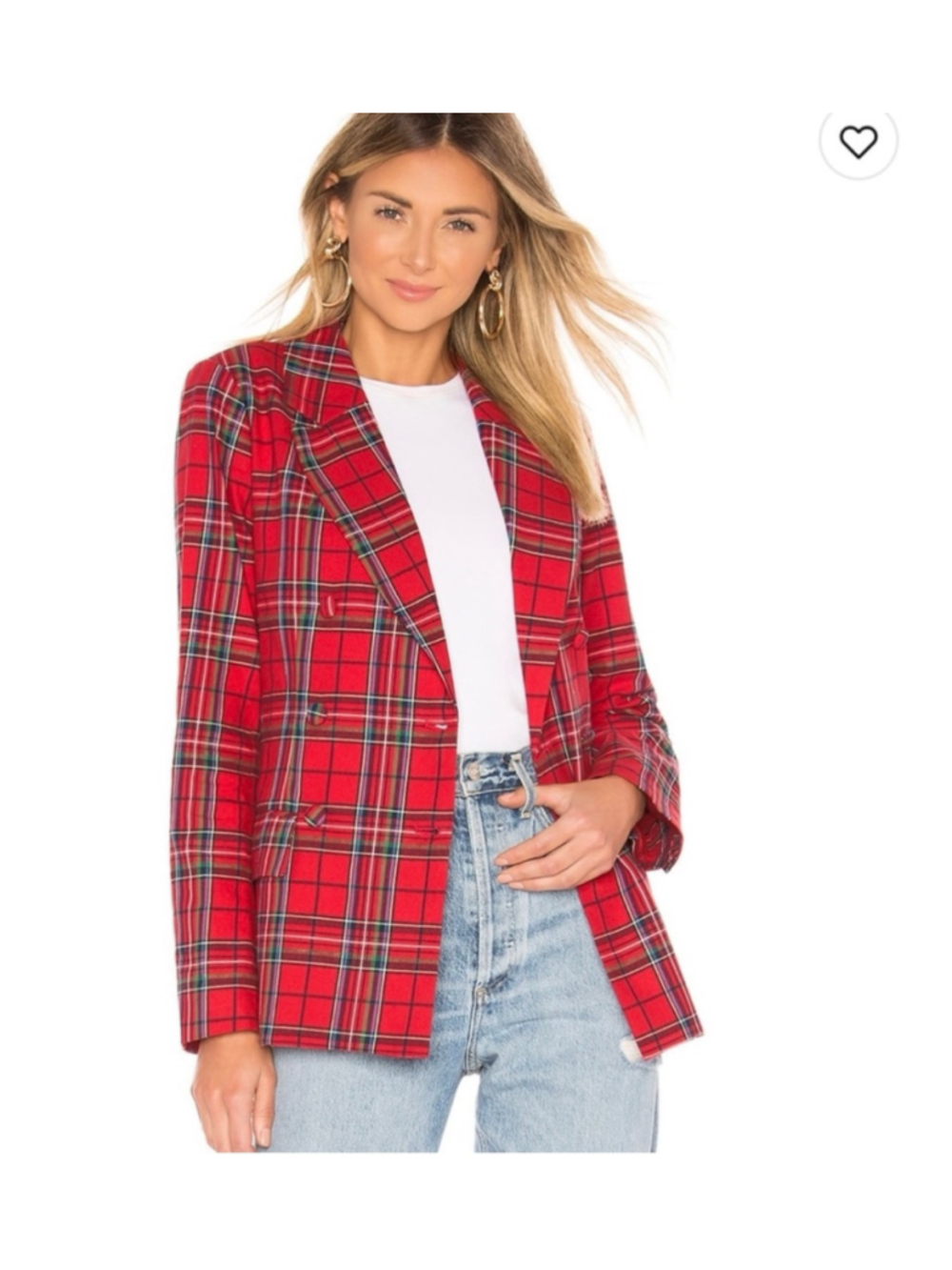 Women's L'Academie Ruthie Jacket Blazer Jacket Size S Red NEW with tags - Picture 8 of 8